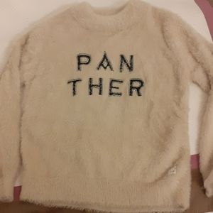 Kids fur beautiful top NWOT